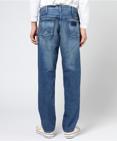 Wrangler(ラングラー)の「WRANGLER クラッシュテーパードデニム(デニムパンツ・メンズ・インディゴブルー・L/S/M)」の3枚目の写真