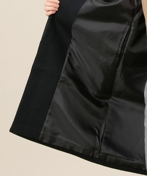 BEAUTY&YOUTH UNITED ARROWS（ビューティーアンドユースユナイテッドアローズ）の「BY ビーバー ノーカラーコート◆（その他アウター・レディース・ブラック/モカ/レッド・MEDIUM/SMALL）」の17枚目の写真