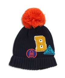 BREEZE | ワッペン付ベビーニット帽(その他ベビー用品)