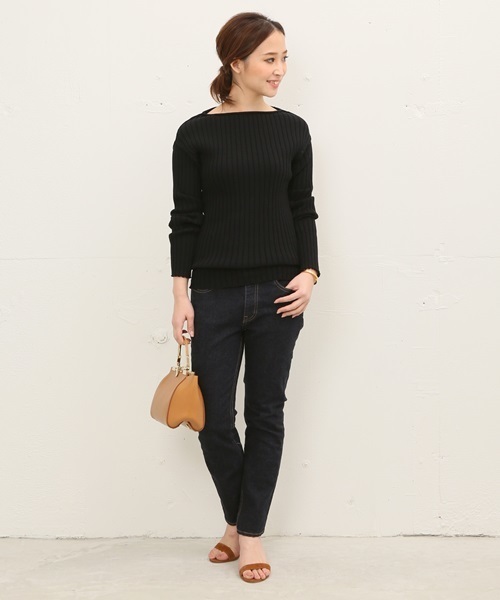 Deuxieme Classe（ドゥーズィエムクラス）の「追加JUST FIT DENIM◆（デニムパンツ・レディース・ネイビー・38/36/34）」の16枚目の写真