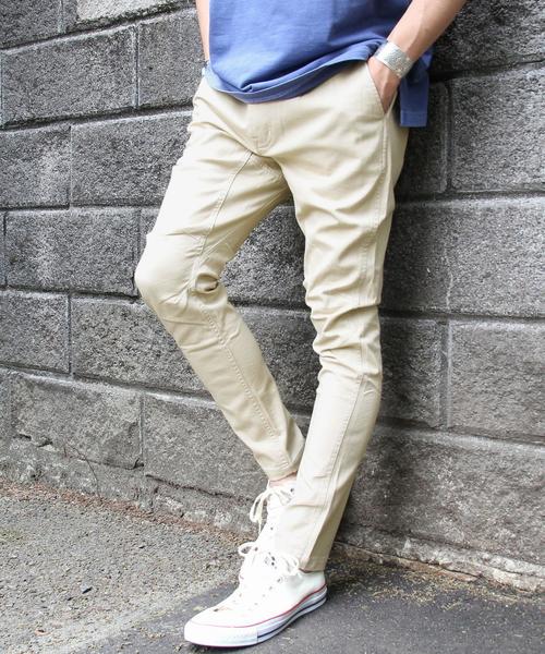 coen(コーエン)の「【WEB限定】ストレッチスキニーツイルクライミングパンツ(ロゴなし)(その他パンツ・メンズ・ブラック/ベージュ/ネイビー・LARGE/X-LARGE/MEDIUM/SMALL)」の3枚目の写真