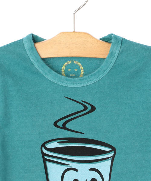 SHIPS（シップス）の「Cloveru:プリント TEE　2(100～160cm)（Tシャツ/カットソー・キッズ・オフホワイト/ライム・100/120/110/130/S/145/M/160）」の3枚目の写真