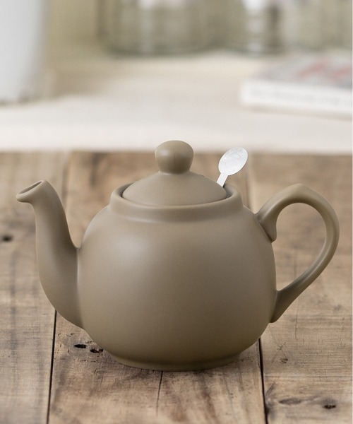 London Pottery（ロンドンポッタリー）の「London Pottery ティーポット 2cup（食器・レディース・ブラック/レッド/グリーン/コバルトブルー/アクア/アイボリー/ブラウン/イエロー/オレンジ/グレー/ピンク/モカ/コーラル/グレイッシュベージュ/ダークグリーン/ナチュラル/ブラウン系その他/ダークブラウン/ミント/マスタード/ラベンダー/ワインレッド/ライトピンク・FREE）」の6枚目の写真