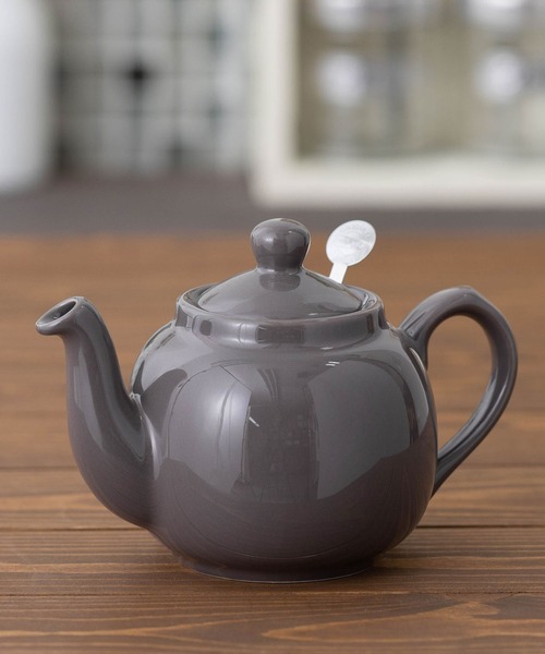 London Pottery（ロンドンポッタリー）の「London Pottery ティーポット 2cup（食器・レディース・ブラック/レッド/グリーン/コバルトブルー/アクア/アイボリー/ブラウン/イエロー/オレンジ/グレー/ピンク/モカ/コーラル/グレイッシュベージュ/ダークグリーン/ナチュラル/ブラウン系その他/ダークブラウン/ミント/マスタード/ラベンダー/ワインレッド/ライトピンク・FREE）」の9枚目の写真