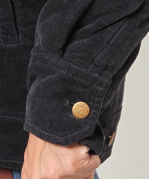 coen(コーエン)の「SMITH(スミス)別注コーディロイボアジャケット(ブルゾン・メンズ・ダークブラウン/ネイビー・MEDIUM/SMALL/X-LARGE/LARGE)」の14枚目の写真