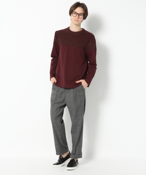 GLOBAL WORK（グローバルワーク）の「ストレッチTRワイドテーパード/764285（その他パンツ・メンズ・ブラック/グレー/ダークグレー・MEDIUM/SMALL/X-LARGE/LARGE）」の19枚目の写真