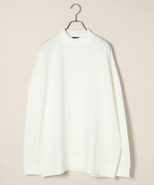 RAGEBLUE（レイジブルー）の「＜ZOZOTOWN限定＞裏毛スーパービッグモックネックスウェット/782436（スウェット・メンズ・ホワイト/ブラック/ネイビー・LARGE/MEDIUM/SMALL）」の2枚目の写真