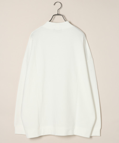 RAGEBLUE（レイジブルー）の「＜ZOZOTOWN限定＞裏毛スーパービッグモックネックスウェット/782436（スウェット・メンズ・ホワイト/ブラック/ネイビー・LARGE/MEDIUM/SMALL）」の15枚目の写真