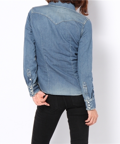 HYSTERIC GLAMOUR×Chilly Willy デニムシャツ 長袖 HYSTERIC GLAMOUR×Chilly Willy デニムシャツ 長袖 HYSTERIC GLAMOUR