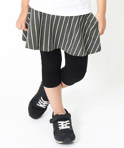 devirock（デビロック）の「ポケット付6分丈レギンス付柄フレアスカート スカッツ スカート付レギンス（レギンス/スパッツ・キッズ・その他7/その他2/その他9/その他3/その他6/その他8/その他1/その他4/その他5/その他10/その他11/その他12・140cm/100cm/150cm/160cm/110cm/130cm/90cm/120cm）」の3枚目の写真