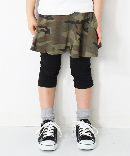 devirock（デビロック）の「ポケット付6分丈レギンス付柄フレアスカート スカッツ スカート付レギンス（レギンス/スパッツ・キッズ・その他7/その他2/その他9/その他3/その他6/その他8/その他1/その他4/その他5/その他10/その他11/その他12・140cm/100cm/150cm/160cm/110cm/130cm/90cm/120cm）」の5枚目の写真