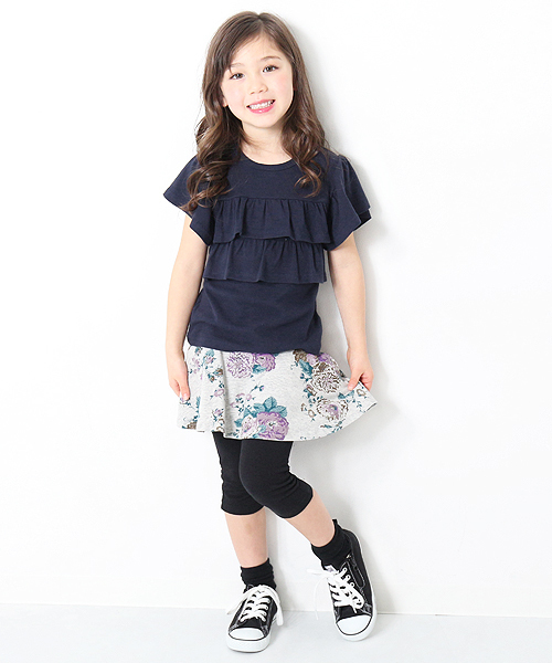 devirock（デビロック）の「ポケット付6分丈レギンス付柄フレアスカート スカッツ スカート付レギンス（レギンス/スパッツ・キッズ・その他7/その他2/その他9/その他3/その他6/その他8/その他1/その他4/その他5/その他10/その他11/その他12・140cm/100cm/150cm/160cm/110cm/130cm/90cm/120cm）」の14枚目の写真