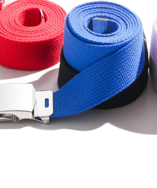 WEGO（ウィゴー）の「WEGO/カラーガチャベルト（ベルト・レディース・イエロー/ブラック/ブルー/ライトピンク/パープル/グリーン/オレンジ/ライトパープル/ホワイト/レッド・FREE）」の5枚目の写真