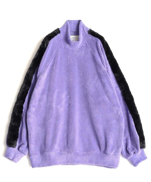 SHAREEF（シャリーフ）の「POLYESTER MOLE MOCK-NECK P/O（Tシャツ 