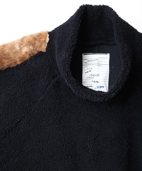 SHAREEF（シャリーフ）の「POLYESTER MOLE MOCK-NECK P/O（Tシャツ 