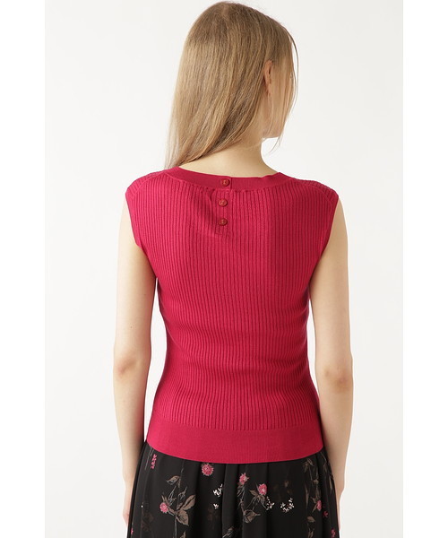 JILL STUART（ジルスチュアート）の「ニカ ワイドリブニット（ニット/セーター・レディース・パープル/グリーン・MEDIUM）」の12枚目の写真