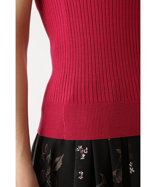 JILL STUART（ジルスチュアート）の「ニカ ワイドリブニット（ニット/セーター・レディース・パープル/グリーン・MEDIUM）」の10枚目の写真