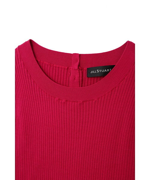 JILL STUART（ジルスチュアート）の「ニカ ワイドリブニット（ニット/セーター・レディース・パープル/グリーン・MEDIUM）」の8枚目の写真