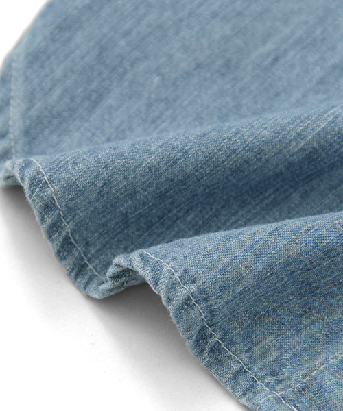 URBAN RESEARCH（アーバンリサーチ）の「UR デニムシャツ（シャツ/ブラウス・レディース・インディゴブルー・ONE）」の14枚目の写真