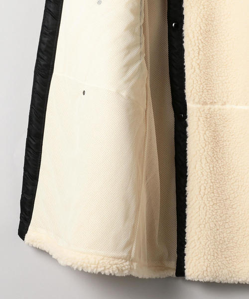UNITED ARROWS(ユナイテッドアローズ)の「<HYKE(ハイク)>ボア ロングコート■■■(その他アウター・レディース・オフホワイト/ブラック・2/1)」の12枚目の写真