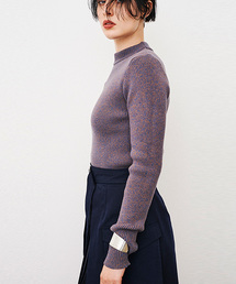 STUDIOUS - 【新品】CLANE クラネ / H/N RIB KNIT TOPS クラネ CLANE H/N HALF SLEEVE RIB KNIT TOPS （BEIGE