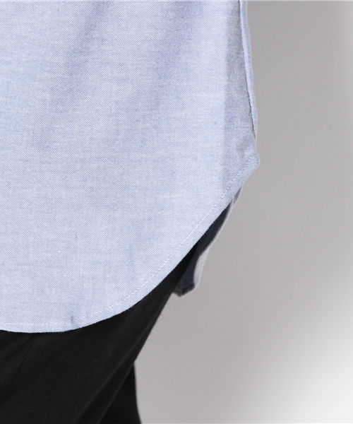 LOUNGEDRESS(ラウンジドレス)の「ヒールピン付きシャツ(シャツ/ブラウス・レディース・オフホワイト/パープル/サックスブルー・フリ-)」の6枚目の写真