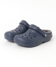 crocs(�N���b�N�X)��crocs �N���b�N�X classic lined clog 203591-459 navy/charcoal(�T���_��)