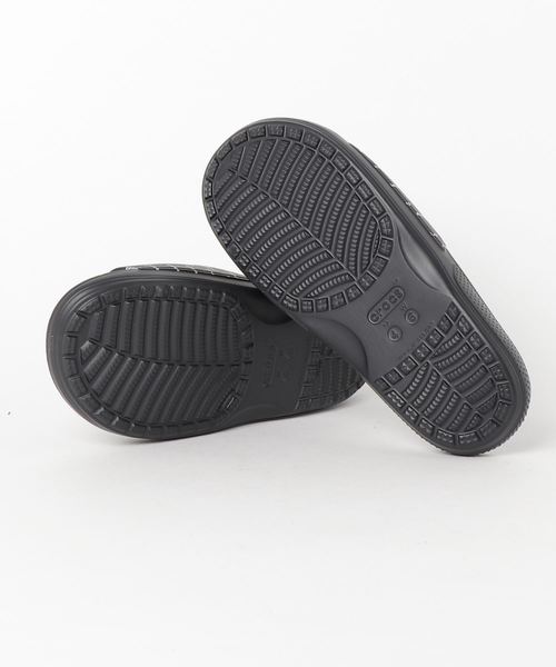crocs(クロックス)の「crocs クロックス Classic II Seasonal Graphc Sld 205590-066 Black/White(サンダル・メンズ・ブラック・25.0cm/26.0cm/27.0cm/23.0cm/24.0cm/28.0cm/29.0cm/22.0cm)」の3枚目の写真