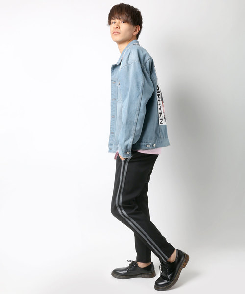 Lazar（ラザル）の「サイドラインアンクルテーパードパンツ/イージーパンツ（その他パンツ・メンズ・ブラック/グレー系その他/ベージュ系その他・M/L）」の9枚目の写真