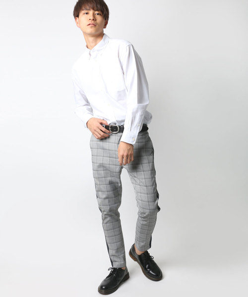 Lazar（ラザル）の「サイドラインアンクルテーパードパンツ/イージーパンツ（その他パンツ・メンズ・ブラック/グレー系その他/ベージュ系その他・M/L）」の11枚目の写真