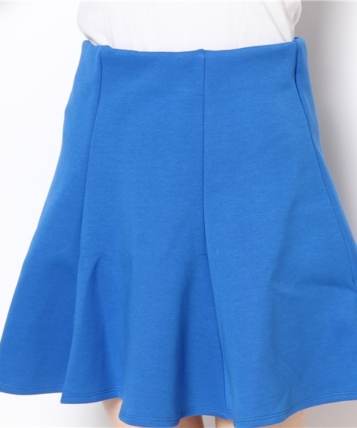 Ray BEAMS（レイビームス）の「◎Ray BEAMS / カットフレアースカート（スカート・レディース・ブラック/ブルー/ライトグレー・1/0）」の4枚目の写真