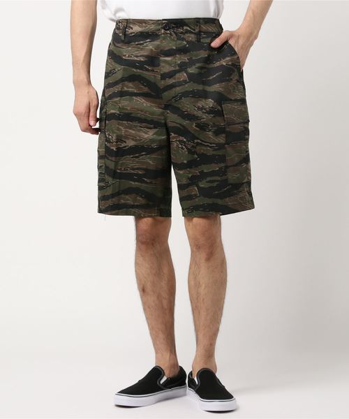 ROTHCO（ロスコ）の「【ROTHCO】（UN）B.D.U コンバットショーツ（カーゴパンツ・メンズ・ブラック/デザートカモ/カーキ/グリーン系カモフラージュ/ライトブラウン/オリーブドラブ/ウッドランド/ネイビー/タイガーカモ・MEDIUM/SMALL/LARGE）」の8枚目の写真