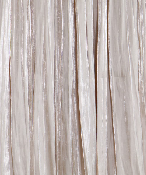 vingtrois(バントロア)の「【vingtrois】ランダムシャイニーサテンプリーツスカート(スカート・レディース・ブラック/キャメル/ピンク系その他/グレイッシュベージュ・M)」の11枚目の写真