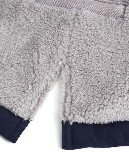 MAKE YOUR DAY（メイクユアデイ）の「裏ボアモッズコート（モッズコート・キッズ・ベージュ/ネイビー・90/100/110/120/80/130/140）」の9枚目の写真