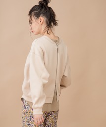 Munich | ダブルフェイスリブカットソー　2WAYブルゾン/プルオーバー(ブルゾン)