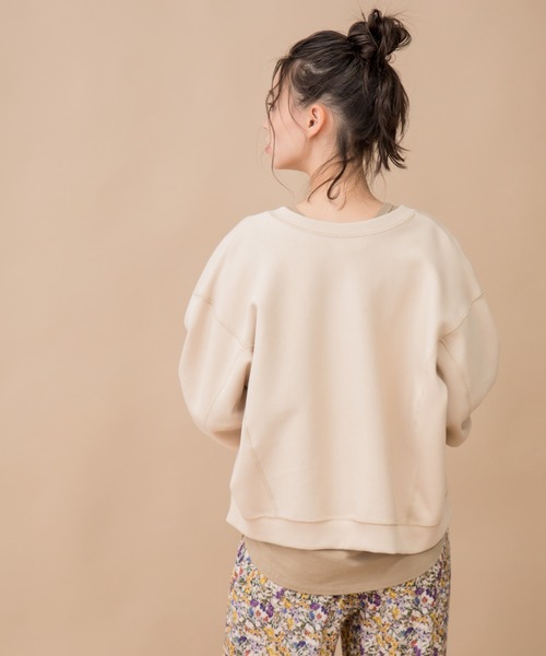 Munich（ミューニック）の「ダブルフェイスリブカットソー　2WAYブルゾン/プルオーバー（ブルゾン・レディース・ブラック/カーキ/ライトグリーン/ライトベージュ・FREE）」の10枚目の写真