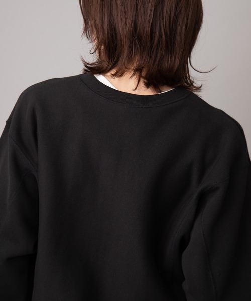 Munich（ミューニック）の「ダブルフェイスリブカットソー　2WAYブルゾン/プルオーバー（ブルゾン・レディース・ブラック/カーキ/ライトグリーン/ライトベージュ・FREE）」の8枚目の写真