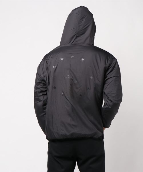 SY32 by SWEET YEARS(エスワイサーティトゥバイスィートイヤーズ)の「【73】【SY32 by SWEET YEARS】POLARTEC REVERSIBLE HOODIE(パーカー・メンズ・ブラック/グレー・LARGE/SMALL/MEDIUM/X-LARGE)」の5枚目の写真