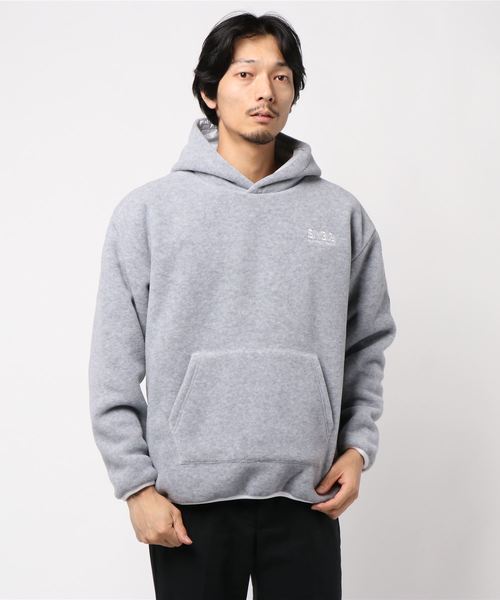 SY32 by SWEET YEARS(エスワイサーティトゥバイスィートイヤーズ)の「【73】【SY32 by SWEET YEARS】POLARTEC REVERSIBLE HOODIE(パーカー・メンズ・ブラック/グレー・LARGE/SMALL/MEDIUM/X-LARGE)」の2枚目の写真