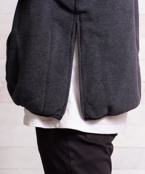 SY32 by SWEET YEARS(エスワイサーティトゥバイスィートイヤーズ)の「【73】【SY32 by SWEET YEARS】POLARTEC REVERSIBLE HOODIE(パーカー・メンズ・ブラック/グレー・LARGE/SMALL/MEDIUM/X-LARGE)」の11枚目の写真