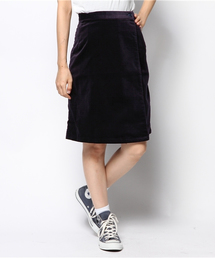 BEAMS BOY | BEAMS BOY / 別珍 チェックプリント ラップスカート(スカート)