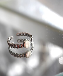 ARCADE（アーケード）の「【サイズ調整可能】シルバー925 ユニセックス変形デザインリング 指輪（リング）」