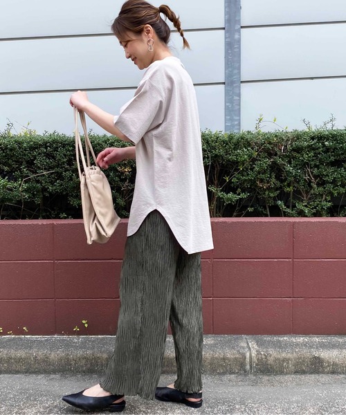 PICCIN（ピッチン）の「シワ加工パンツ（その他パンツ・レディース・カーキ/ベージュ・M）」の14枚目の写真