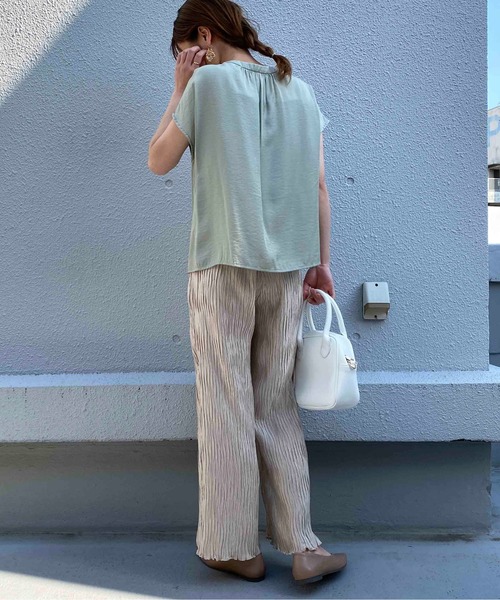 PICCIN（ピッチン）の「シワ加工パンツ（その他パンツ・レディース・カーキ/ベージュ・M）」の16枚目の写真