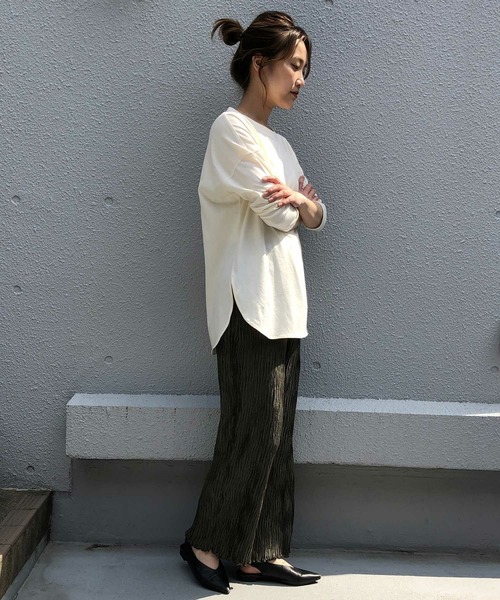 PICCIN（ピッチン）の「シワ加工パンツ（その他パンツ・レディース・カーキ/ベージュ・M）」の19枚目の写真