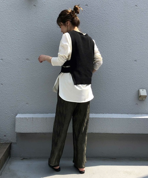 PICCIN（ピッチン）の「シワ加工パンツ（その他パンツ・レディース・カーキ/ベージュ・M）」の20枚目の写真