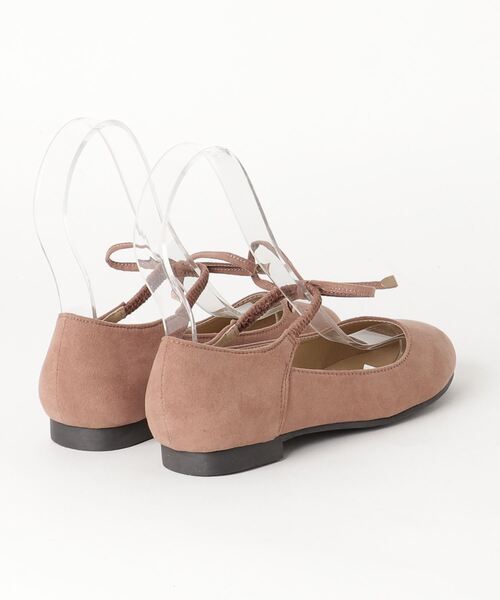 LibertyDoll(リバティードール)の「Liberty Doll / ゴムフィットレースフラットパンプス(5539)(バレエシューズ・レディース・ブラック/ブラウン/グレー/ベージュ/レオパード/ネイビー/ラベンダー/レッド/モスグリーン/マスタード/オレンジ/ピンク・S/M/L/LL/3L/SS)」の13枚目の写真