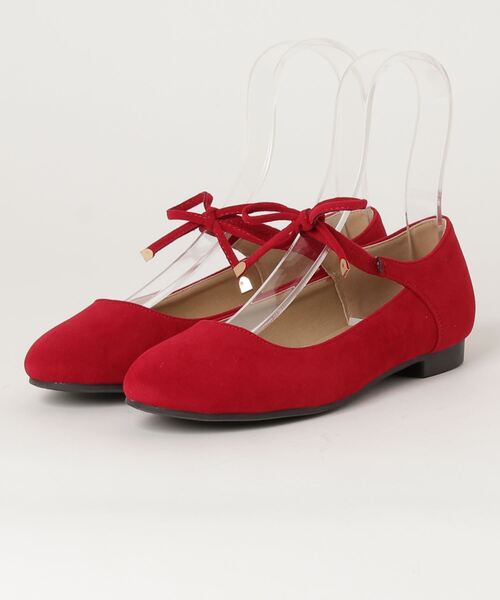 LibertyDoll(リバティードール)の「Liberty Doll / ゴムフィットレースフラットパンプス(5539)(バレエシューズ・レディース・ブラック/ブラウン/グレー/ベージュ/レオパード/ネイビー/ラベンダー/レッド/モスグリーン/マスタード/オレンジ/ピンク・S/M/L/LL/3L/SS)」の19枚目の写真