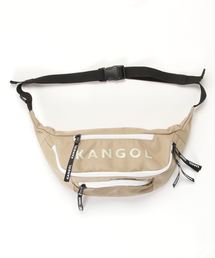 【KANGOL/カンゴール】メッシュポケット BIGロゴ ボディバッグ