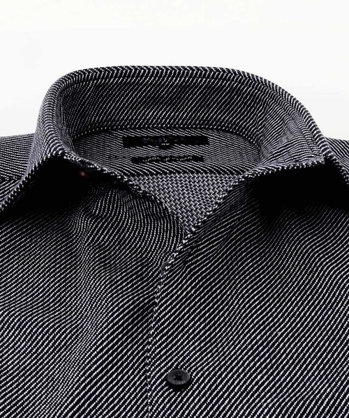 MICHEL KLEIN HOMME (ミッシェルクランオム)の「七分シャツ(エトワールラッセル)(シャツ/ブラウス・メンズ・ネイビー/ライトパープル/ホワイト・46/48/51/52/44)」の6枚目の写真